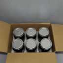 eleganttime Amber Glass Mason Jars 32 oz Wide Mouth with Airtight Lids and Bands 6 Pack Large Glass Canning Mason Jars Quart,Great for Canning Jar Pickle Fermenting Jam Jar