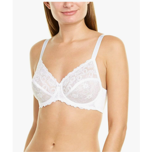 Wacoal Women's Renaissance Rose Embroidered Underwire Bra
Size D80