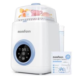 Baby Bottle Washer-19 Min Rapid Wash, Sterilizer and Dryer, All-in-One Cleaner, Bottles, Pump Parts & Baby Essentials for New Parents Gift, Replaces Hand Washing