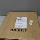 AMBIRD Wooden Step Stool, Two Step Stools Toddler 300 lbs Capacity with Safety Non-Slip Pads and Handles, Bamboo Step Stool for Bathroom, Kitchen Step Stools Dual Height Step Stools for Kids (Pink)