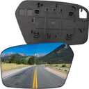 Driver Side Mirror Replacement for Ford Fusion 2006 2007 2008 2009 2010, for Mercury Milan 2006 2007 2008 2009 2010 - Left Side Mirror Glass, Rear View Mirrors Glass