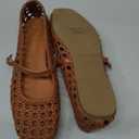 DREAM PAIRS Woven Ballet Mary Jane Flats for Women Dressy Comfortable Square Toe Ballerina Flats with Adjustable Buckle Strap for Work Casual Travel Daily, 8