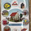 3Dmate Starter - Transparent 3D Pen Mat 9 x 7 Inches with Compatible Stencils Book - Flexible Two-Sided Heat-Resistant Silicone - 3D Pen Accessories - Templates for Kids, Adults