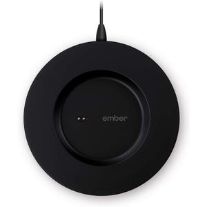 Ember Charging Coaster 2, Wireless Charging for Use with Ember Temperature Control Smart Mug, Black (Black)