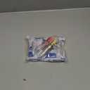 Four Candies Refillable Retractable White Correction Tape, 2PCS White Cute Smooth Push Pull Out Tape with 4 Extra Refills, Aesthetic Pen Shaped Applicator for School Office Supplies (Pink Apricot)