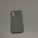 LOVE 3000 Designed for iPhone 17 Case, Premium Silicone [Compatible with Magsafe][Soft Anti-Scratch Microfiber Lining] Shockproof Protective Phone Case for Men Women 6.3", Calke Green