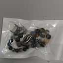 C&L Accessories Bracelets Compatible with Fitbit Inspire 3 Bands for Women Beaded Wristband Adjustable Gemstone Replacement Straps (Indian Agate)