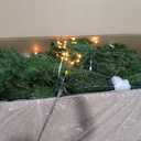 National Tree Company 12 ft Pre-Lit Dunhill Fir Artificial Christmas Tree, 1,500 Clear Lights, 7,794 Tips, Includes Stand, Green