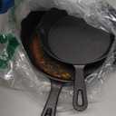 Cast Iron Skillet 2-Piece Set, Heavy-Duty Professional Restaurant Chef Quality Pre-Seasoned Pan Cookware Set Pans For Frying, Saute, Cooking, Use Indoor/Outdoor, Oven, Grill