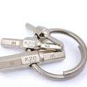 Keychain Hex Key Allen Wrench Multi-Tool Set - Metric 2, 2.5, 3, 4, 5, 6 mm