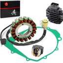 Stator & Rectifier RELAY Gasket Compatible With Yamaha Raptor 350 2004-2013 5NF-81410-00-00 1D0-81940-02-00 5GT-81960-00-00