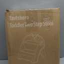 Folding Toddler Step Stool for Bathroom and Potty Training,Anti-Slip, Anti-Tip A-Frame Design with 10-Second Setup-Potty 2 Step Stool for Kids