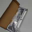 ISUNMEA 9 Inch Solar Lighted House Numbers for Outside, Light Up Waterproof LED Address Numbers Signs for Houses, Large Personalized Illuminated Exterior Modern House Numbers Light (1-Black, 9IN)