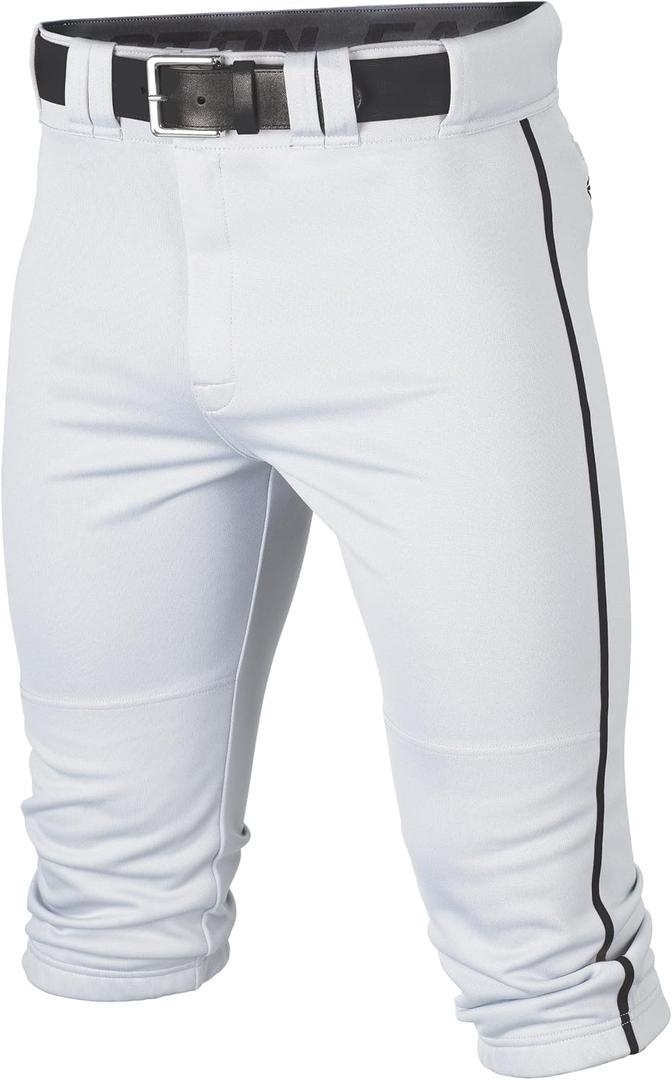 Easton | RIVAL+ Knicker Piped Baseball Pant | White/Black | Youth | XLarge