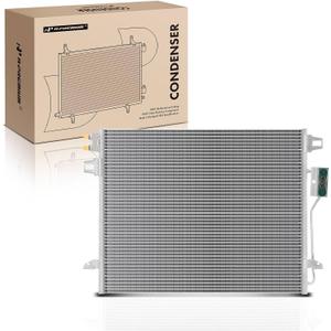 A-Premium Air Conditioning A/C Condenser Compatible with Chrysler Town & Country 08-16 & Dodge Grand Caravan 08-20 & Ram C/V 12-15 & Volkswagen Routan 09-14, Replace# 7B0317019A