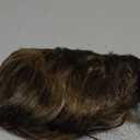 Kaneles Mens Wigs Short Straight Brown mix Natural Synthetic Cosplay Hair Wigs for Male Guy