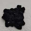 Bememo 28 Pieces Velvet Hair Accessories: Scrunchies, Ponytail Holders, Hair Ties in Cute Colors for Teens, Women, Girls (Black)