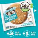 Lenny & Larry's Protein Cookie, [White Chocolate Flavored Macadamia], Chewy Soft Baked, 16g Plant Protein, Vegan, Non-GMO, High Fiber, 4 Ounce Cookie (Pack of 12) (EXP 08/28/26)