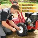 RONPOW 4.80/4.00-8 Rear Tine Tiller Tires, Tube Type Pneumatic Outer Tires (Inner Tube Required, Not Included), 16 Inch Replacement Tire, 400 Lbs Load, Fits Garden Tiller & Farm Equipment, 2 Pack