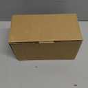 2 Pack Qtip Holder Thick Glass Apothecary Jars with Lid for Bathroom Decor Storage Organizer for Cotton Swabs, Balls, Pads, Floss Picks, Candy, Jewelry, Clear