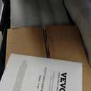 VEVOR Utility Service Cart, 2 Shelf 550LBS Heavy Duty Plastic Rolling Utility Cart, Medium Lipped Shelf, 360 Swivel Wheels, Ergonomic Storage Handle for Warehouse Garage, Black