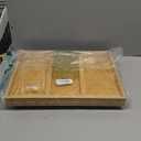 Tray Table for Bed, Bamboo Breakfast Tray with Folding Legs and Handles, Natural Color Bed Tray with Media Slot, Ideal for Eating, Serving or Working in Kitchen, Sofa or Bedroom