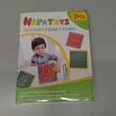 Sensory Activity Board for Kids & Adults:Double-Sided Stress Relif Sensory Board Toys with 40 Strings & Storage Bag | Quiet Fidget Board for ADHD & Autism Boys Girls Ages 3 4 5 6 7 8 9 102PCS