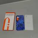 iPhone 16 Tie-dye Pattern Ocean Water Abstract marble blue Case