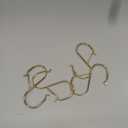 Heavy Duty Large S Hooks, 4.96 inch Large S Hooks, Set for Hanging Plants, Kitchen Cabinet Handles,s Hooks Buckle Side is Suitable for mostrods,Less Than 1.2inch in diamete mostrods (Gold-4pcs)