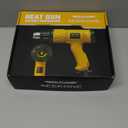 SEEKONE Heat Gun 1800W 122-120250- 650Fast Heating Heavy Duty Hot Air Gun Kit Variable Temperature Control Overheat Protection with 4 Nozzles for Crafts, Shrinking PVC, Stripping Paint(5.2FT)