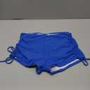 Women High Waisted Swim Shorts - Tummy Control Adjustable Side Tie Bathing Suit Bottom 2025 Boy Shorts M