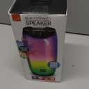 iLive Portable Bluetooth Color Changing Party Speaker, LED Light Effects, ISB212BLK