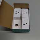 3 x Kasa Smart Plug Mini 15A, Smart Home Wi-Fi Outlet Works with Alexa, Google Home & IFTTT, No Hub Required, UL Certified, 2.4G WiFi Only, 3-Pack(EP10P4) , White