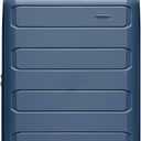 Traveler's Choice Pagosa Hardshell Expandable Luggage with Spinner Wheels, Slate Blue, 26-Inch Medium