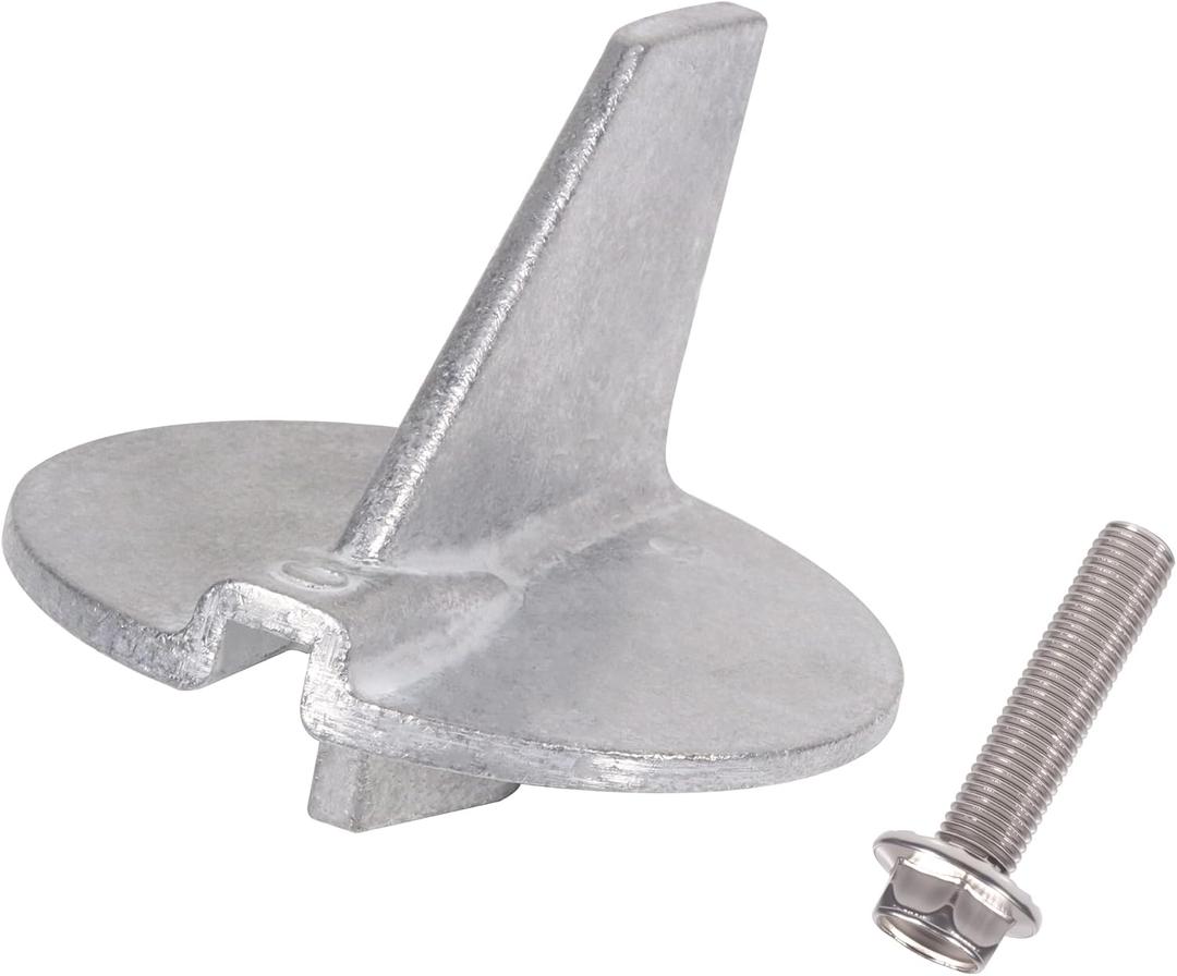 6E5-45371-01 Boat Motor Tab Trim Anode for Yamaha 115HP-225HP 2 Stroke, And 4 Stroke Outboard Engine Replace for Sierra 18-6097
