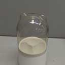 White Toothbrush Holders for Bathroom, Kids Rotating Electric Tooth Brush Holder with Lid, Cute Bathroom Toothpaste and Toothbrush Storage Sink Caddy Organizer Countertop Accessories