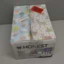 The Honest Company Comfort Dry Disposable Daytime Diapers for Sensitive Skin, Hypoallergenic, Above It All + All the Alpacas, Club Box Size Newborn 72 Count