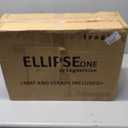 Under Desk Elliptical Machine, Ellipse Leg Exerciser as Seen on Tv for Seniors Adults with 12 Adjustable Speed, Quiet & Portable Seated Pedal Exerciser with Remote Control & Non-Slip Foot Straps (Black)