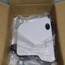 Electric Meat Grinder, 2300W Max, Heavy Duty Sausage Stuffer with 2 Blades, 3 Grinding Plates, Sausage Tube & Kubbe Kit, Home Kitchen Meat Mincer with Handle (Black) (White)