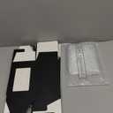 23 Pcs Gift Boxes for Sublimation Glass Exhibition, 16 oz Frosted Glass Cups Cardboard Box with Bubble Pouch, Coffee Mug Cup Drinking Can Tumbler Holder Case for Shipping Packaging (Black)