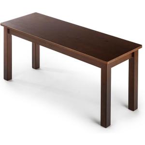 ZINUS Juliet Espresso Wood Bench (Finished Pine Wood for Classic Charm)