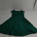 Bbonlinedress Women Short 1950s Retro Vintage Cocktail Party Swing Dresses M Green