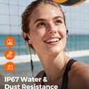 Truefree Wireless Earbuds, HD-100 Bluetooth 6.0 Sport Earphones, Magnetic Wireless Headphones, 11mm Driver Spatial Audio, IP67 Waterproof, 20H Playtime, AI Enhanced Calls, App Control, Dual Connection