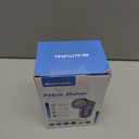 BEAUTURAL Fabric Shaver and Lint Remover, Sweater Defuzzer with 2-Speeds, 2 Replaceable Stainless Steel Blades, Battery Operated, Remove Clothes Fuzz, Lint Balls, Pills, Bobbles Gray