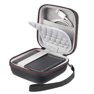 RG35XX Carrying Case - Flip/SP Handheld Game Console Travel Case, Hard Shell, Black Gray