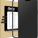 Mothca Matte Glass Screen Protector for iPhone 15 Pro Max (6.7 inch) Anti-Glare & Anti-Fingerprint Tempered Glass Clear Film, [Easy Installation Frame] Case Friendly, Bubble Free - Smooth as Silk