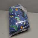 ACRABROS Toddler Nap Mat with Pillow and Blanket, Large Rolled Napping Mats,Slumber Bags for Boys Girls,Kids Sleeping Bag for Daycare, Preschool Travel (Dinosaur)