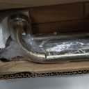 Antique Bronze Disc Curtain Rods, 84-144 Inches Window Curtain Rod,Adjustable Room Darkening Drapery Rod with Aluminum Finials and Brackets,Wrap Around Design