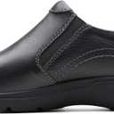 Clarks Black's Carleigh Ray Oxford, Black Leather, 10 Wide US