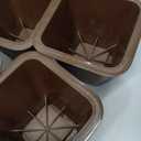 6 Inch Heavy Duty Bed Risers, Furniture Risers for Desk, Chair, Table or Sofa, Couch Lift Risers, Supports up to 2200 lbs per Leg(4 Pack Brown)